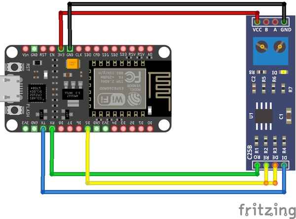 RS485 to ESP8266